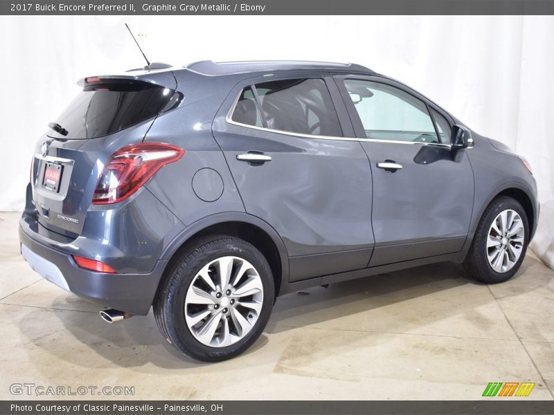 Graphite Gray Metallic / Ebony 2017 Buick Encore Preferred II