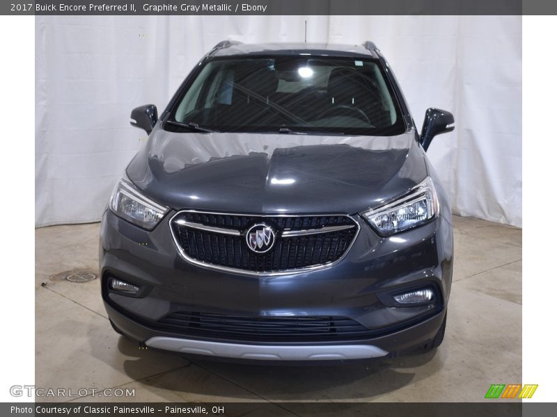 Graphite Gray Metallic / Ebony 2017 Buick Encore Preferred II