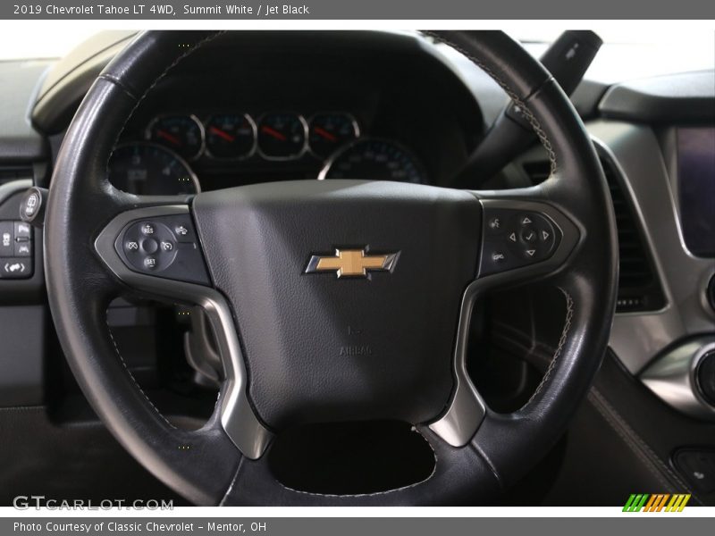 Summit White / Jet Black 2019 Chevrolet Tahoe LT 4WD