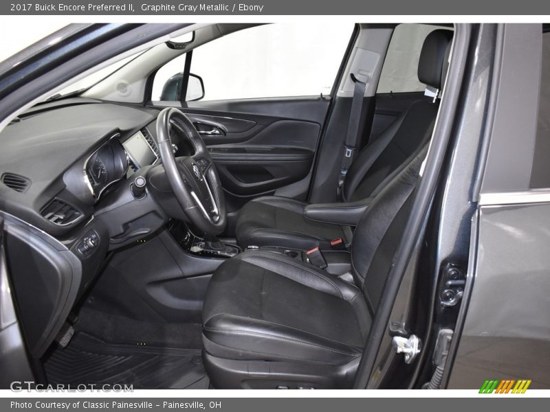Graphite Gray Metallic / Ebony 2017 Buick Encore Preferred II