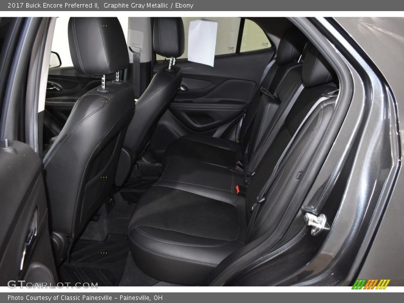 Graphite Gray Metallic / Ebony 2017 Buick Encore Preferred II