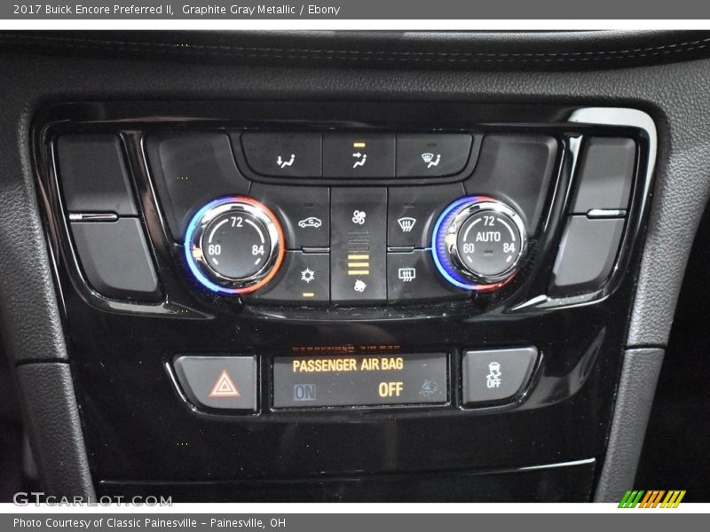 Graphite Gray Metallic / Ebony 2017 Buick Encore Preferred II