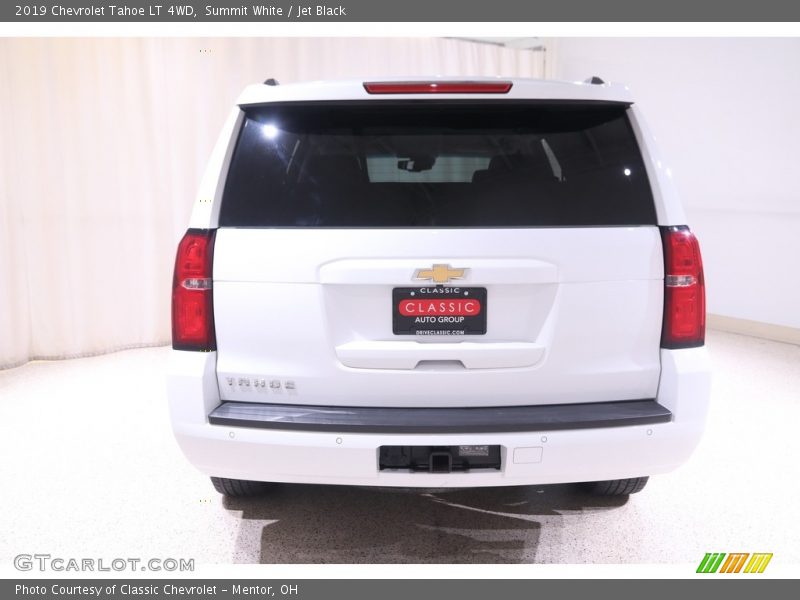 Summit White / Jet Black 2019 Chevrolet Tahoe LT 4WD