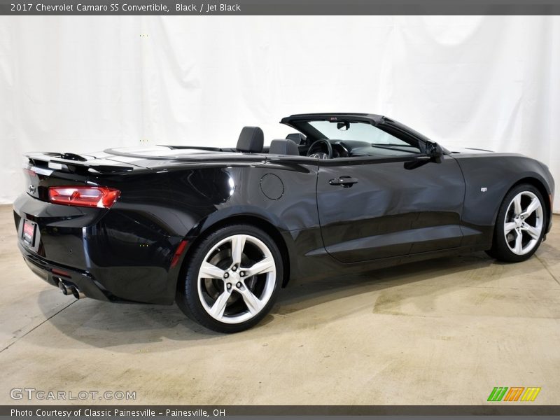 Black / Jet Black 2017 Chevrolet Camaro SS Convertible