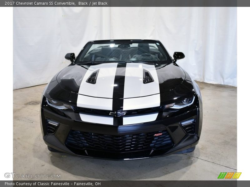 Black / Jet Black 2017 Chevrolet Camaro SS Convertible