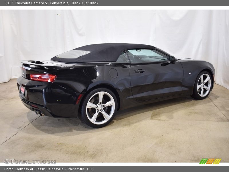 Black / Jet Black 2017 Chevrolet Camaro SS Convertible