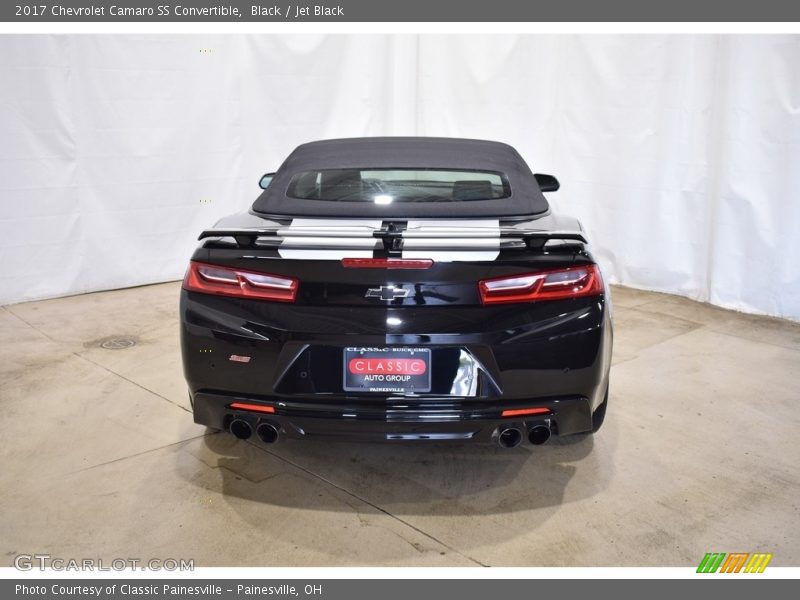 Black / Jet Black 2017 Chevrolet Camaro SS Convertible