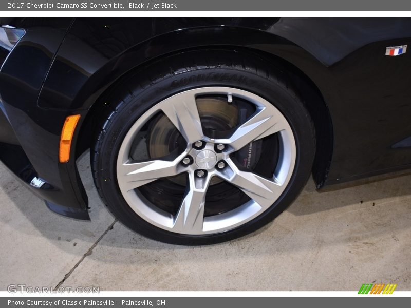 Black / Jet Black 2017 Chevrolet Camaro SS Convertible