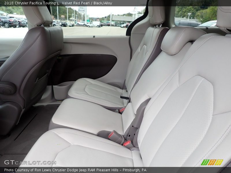 Velvet Red Pearl / Black/Alloy 2018 Chrysler Pacifica Touring L