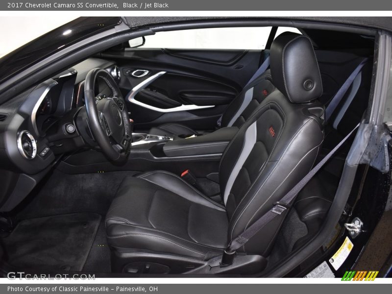 Black / Jet Black 2017 Chevrolet Camaro SS Convertible