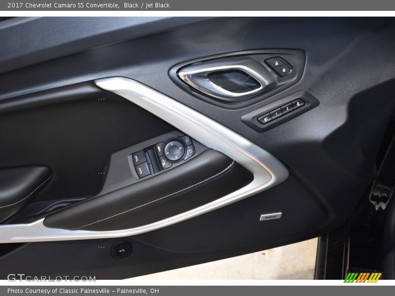 Black / Jet Black 2017 Chevrolet Camaro SS Convertible