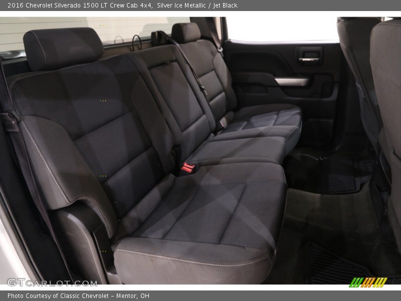 Silver Ice Metallic / Jet Black 2016 Chevrolet Silverado 1500 LT Crew Cab 4x4