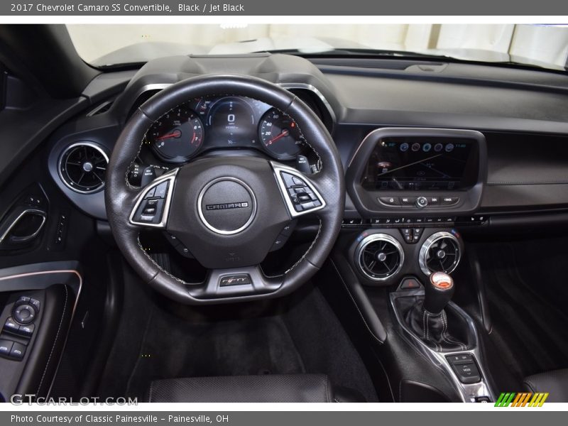 Black / Jet Black 2017 Chevrolet Camaro SS Convertible