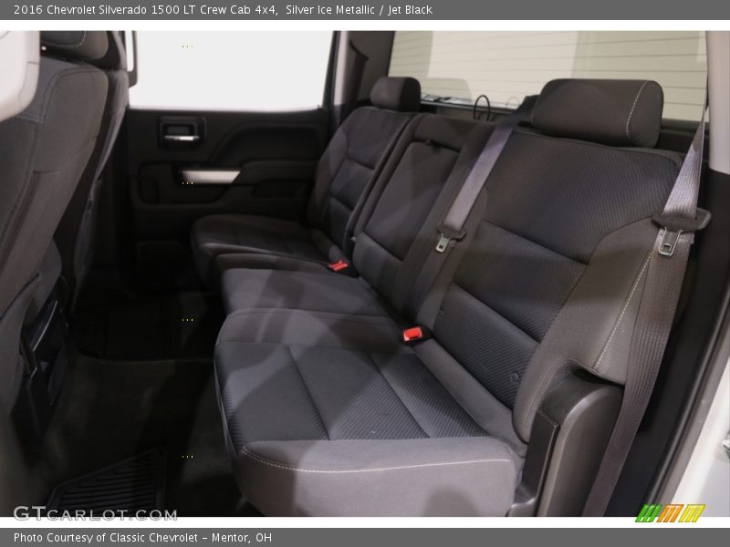 Silver Ice Metallic / Jet Black 2016 Chevrolet Silverado 1500 LT Crew Cab 4x4