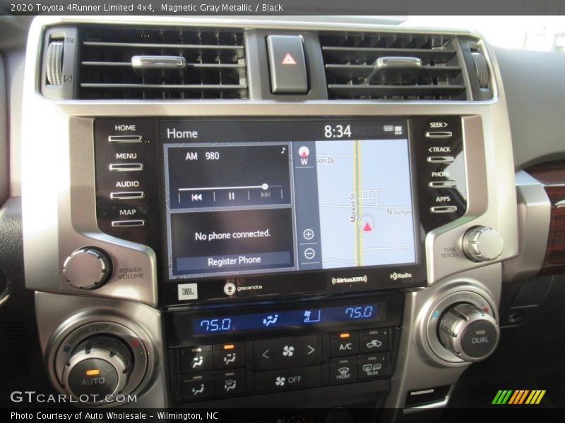 Magnetic Gray Metallic / Black 2020 Toyota 4Runner Limited 4x4