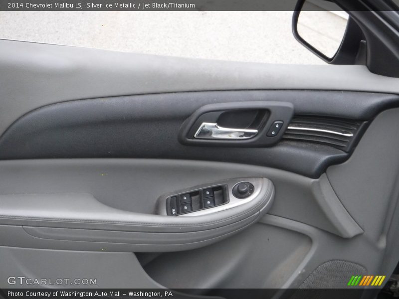 Silver Ice Metallic / Jet Black/Titanium 2014 Chevrolet Malibu LS