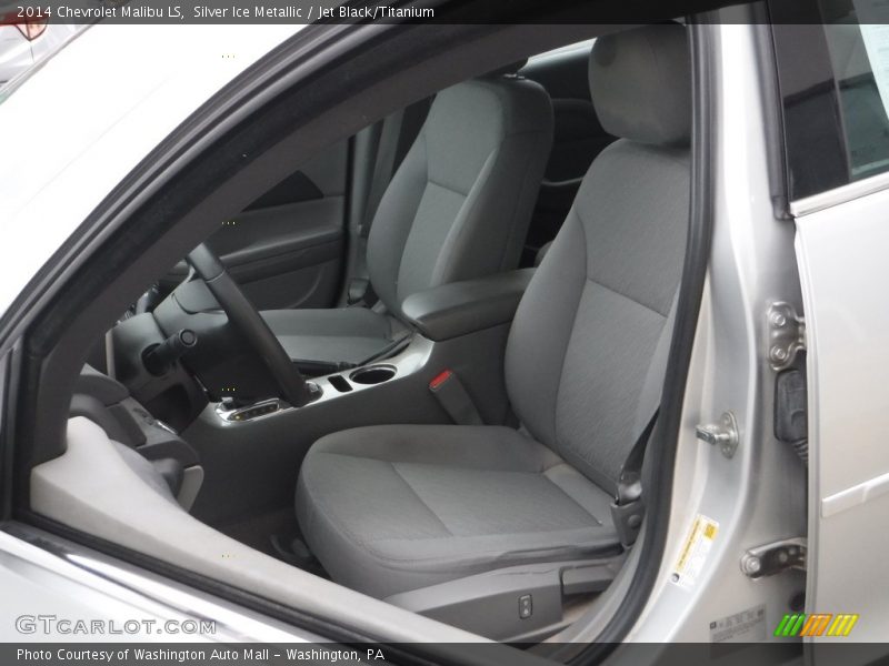 Silver Ice Metallic / Jet Black/Titanium 2014 Chevrolet Malibu LS