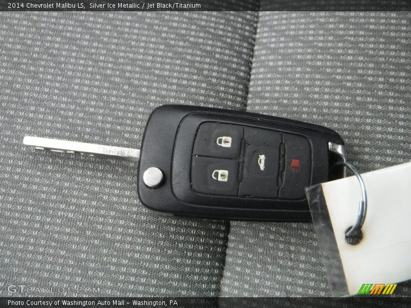 Silver Ice Metallic / Jet Black/Titanium 2014 Chevrolet Malibu LS