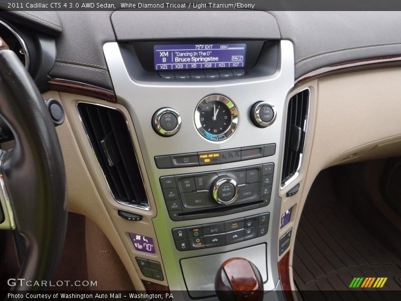 White Diamond Tricoat / Light Titanium/Ebony 2011 Cadillac CTS 4 3.0 AWD Sedan