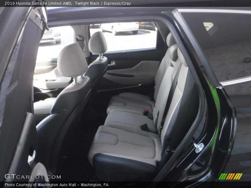 Twilight Black / Espresso/Gray 2019 Hyundai Santa Fe Limited AWD