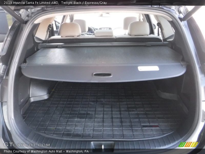 Twilight Black / Espresso/Gray 2019 Hyundai Santa Fe Limited AWD
