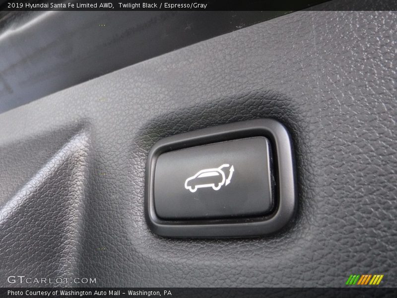 Twilight Black / Espresso/Gray 2019 Hyundai Santa Fe Limited AWD