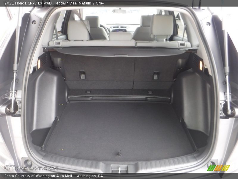 Modern Steel Metallic / Gray 2021 Honda CR-V EX AWD