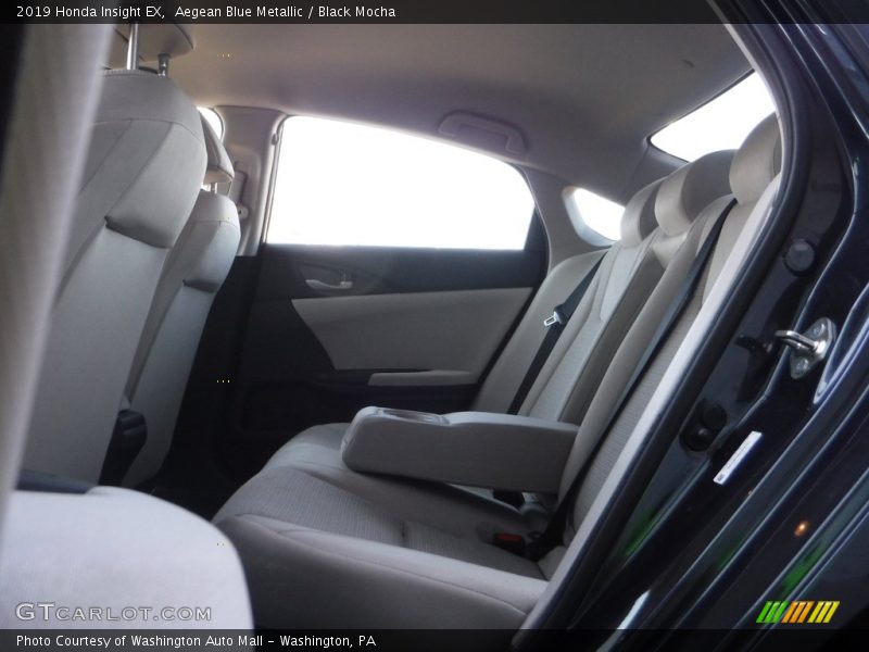 Aegean Blue Metallic / Black Mocha 2019 Honda Insight EX