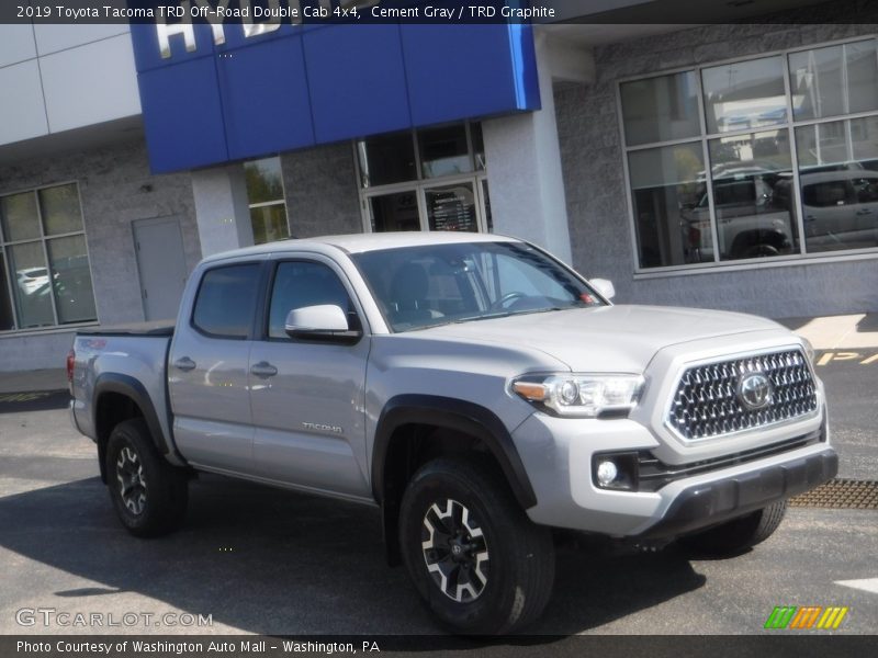 Cement Gray / TRD Graphite 2019 Toyota Tacoma TRD Off-Road Double Cab 4x4