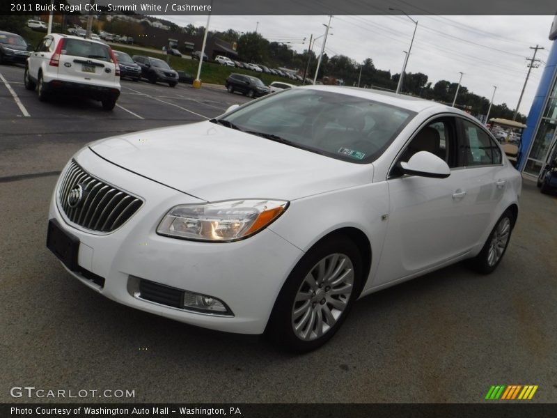 Summit White / Cashmere 2011 Buick Regal CXL