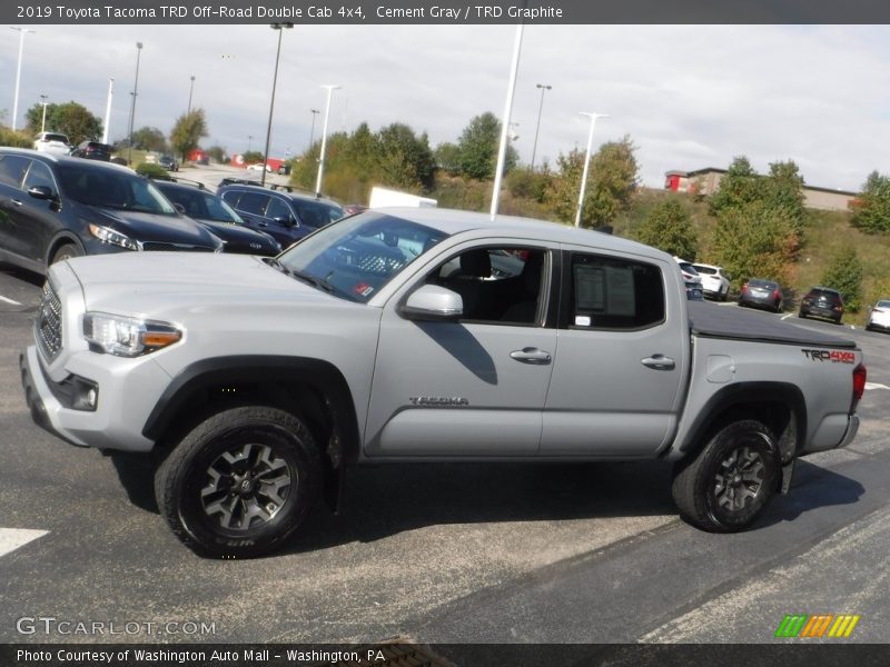 Cement Gray / TRD Graphite 2019 Toyota Tacoma TRD Off-Road Double Cab 4x4