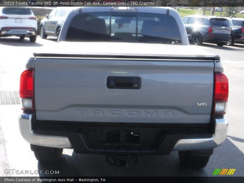 Cement Gray / TRD Graphite 2019 Toyota Tacoma TRD Off-Road Double Cab 4x4