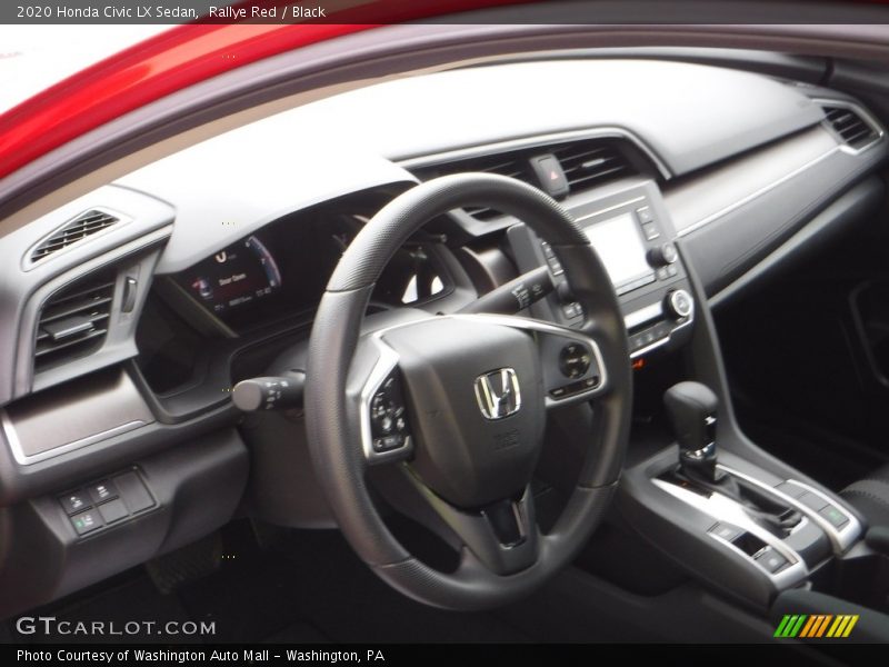 Rallye Red / Black 2020 Honda Civic LX Sedan