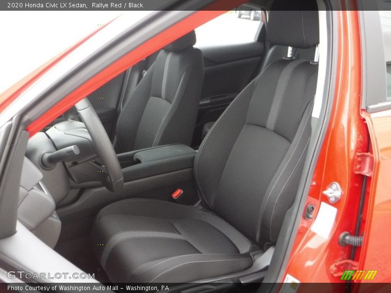 Rallye Red / Black 2020 Honda Civic LX Sedan