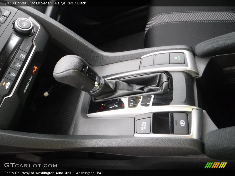 Rallye Red / Black 2020 Honda Civic LX Sedan