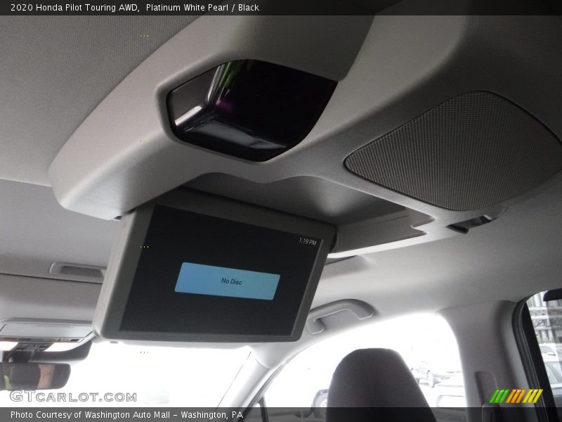 Platinum White Pearl / Black 2020 Honda Pilot Touring AWD