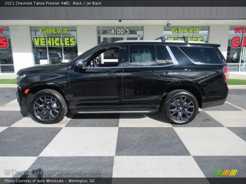 Black / Jet Black 2021 Chevrolet Tahoe Premier 4WD