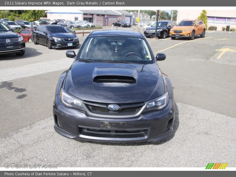 Dark Gray Metallic / Carbon Black 2011 Subaru Impreza WRX Wagon