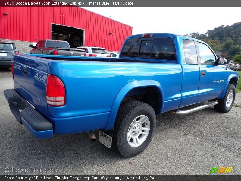  2000 Dakota Sport Extended Cab 4x4 Intense Blue Pearl