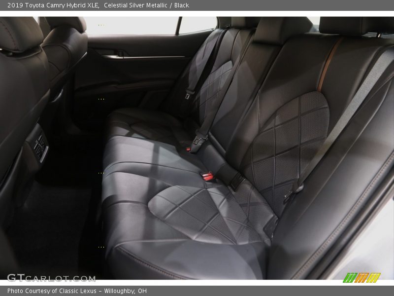 Celestial Silver Metallic / Black 2019 Toyota Camry Hybrid XLE