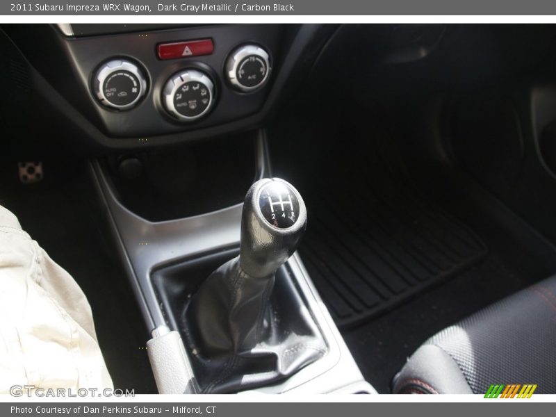 Dark Gray Metallic / Carbon Black 2011 Subaru Impreza WRX Wagon