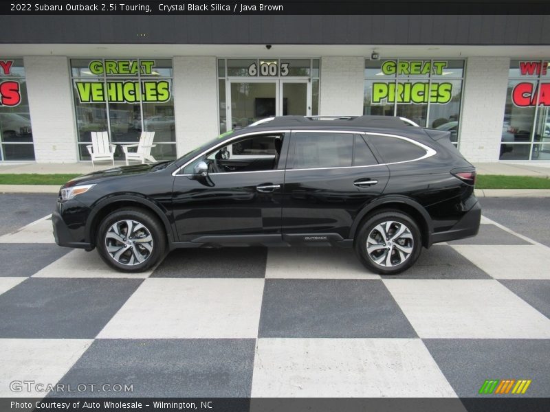 Crystal Black Silica / Java Brown 2022 Subaru Outback 2.5i Touring