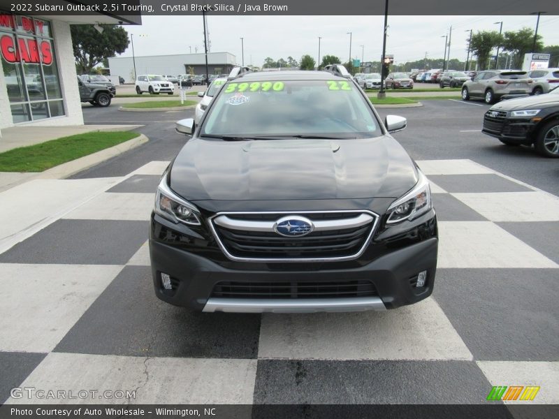 Crystal Black Silica / Java Brown 2022 Subaru Outback 2.5i Touring
