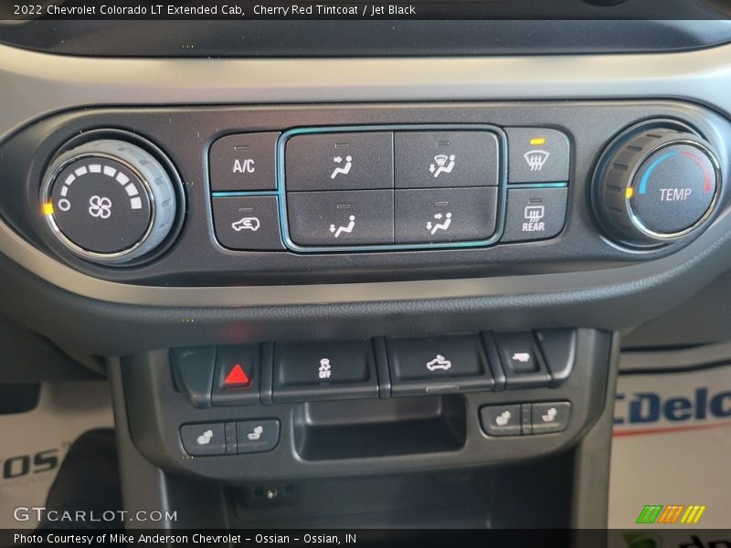 Controls of 2022 Colorado LT Extended Cab