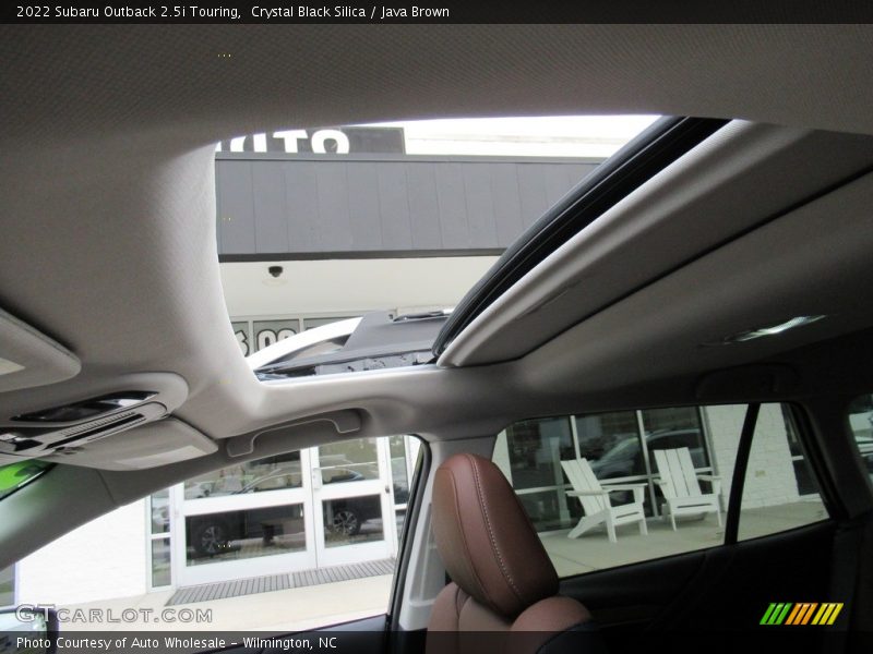 Crystal Black Silica / Java Brown 2022 Subaru Outback 2.5i Touring