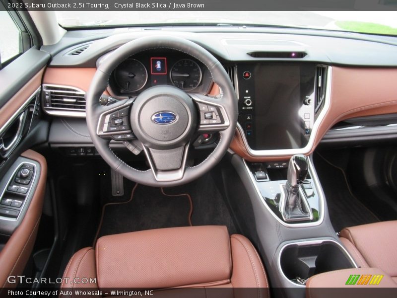 Dashboard of 2022 Outback 2.5i Touring