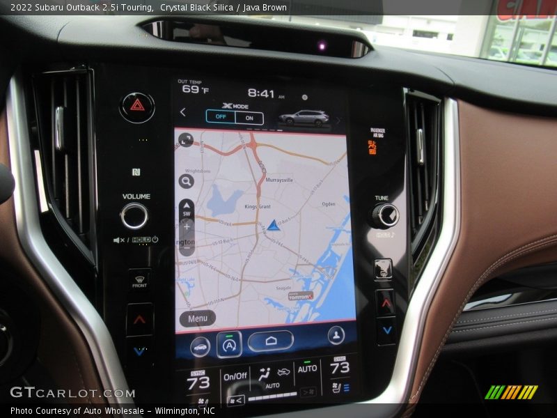 Navigation of 2022 Outback 2.5i Touring