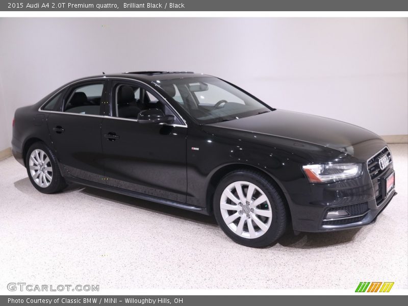 Brilliant Black / Black 2015 Audi A4 2.0T Premium quattro