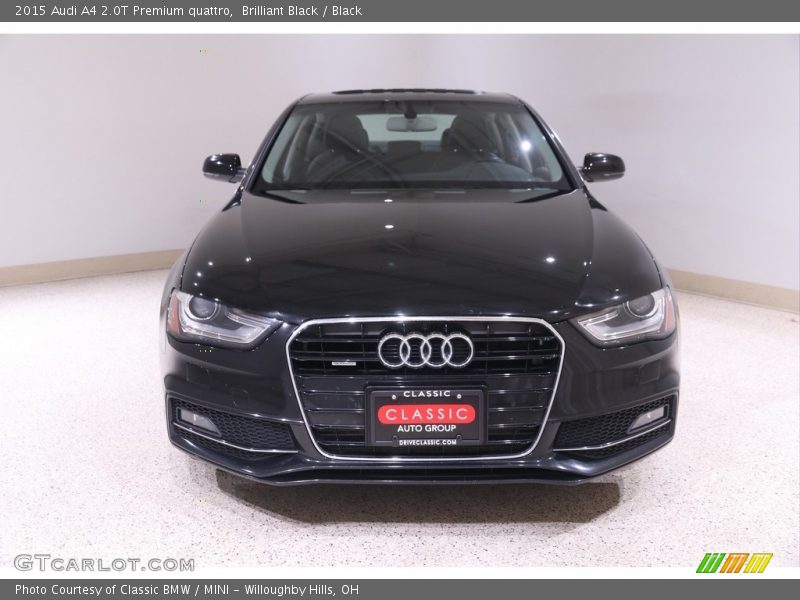 Brilliant Black / Black 2015 Audi A4 2.0T Premium quattro