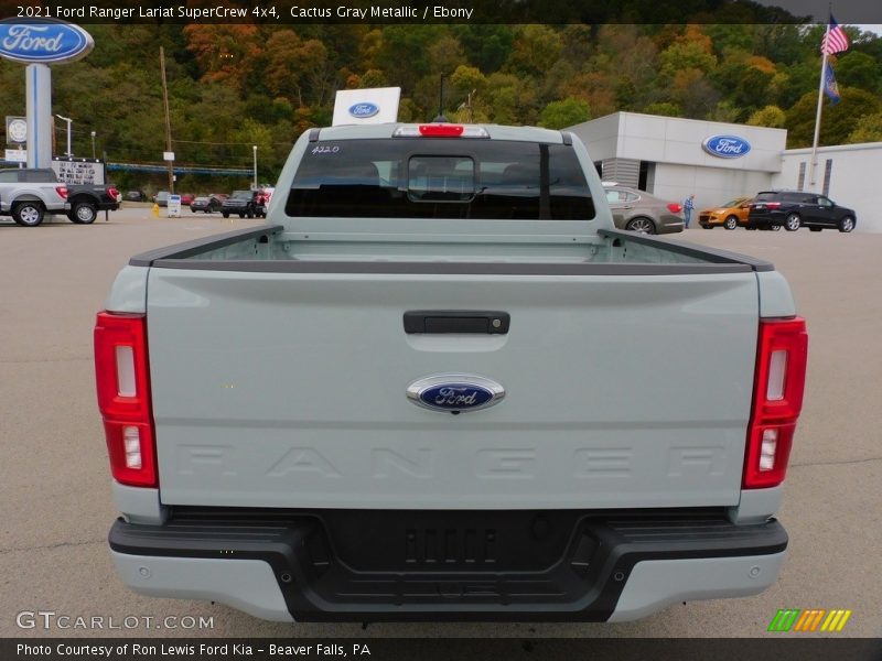 Cactus Gray Metallic / Ebony 2021 Ford Ranger Lariat SuperCrew 4x4